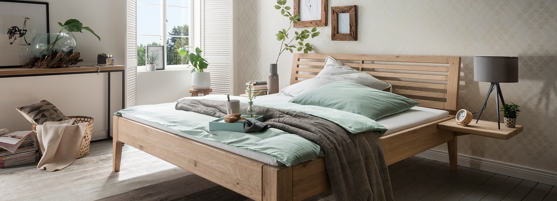 Schlafzimmer Massivholz Natura