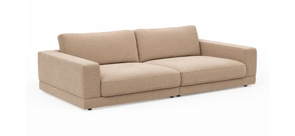 Megasofa Juni Lounge - B ca. 292 cm, Stoff, Rost – Bild 5