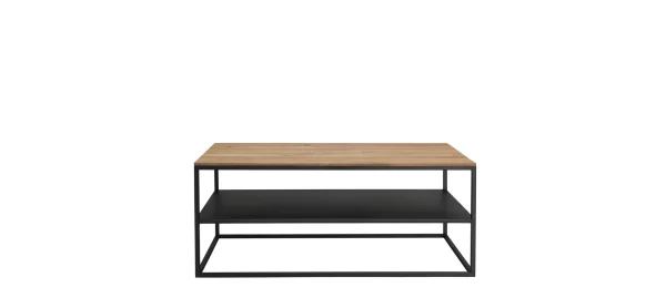 Couchtisch Kai - mit Ablage, LBH ca. 100x60x42 cm, Asteiche massiv – Bild 2