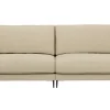 Sofa Janne - 3-Sitzer, Stoff, Sand