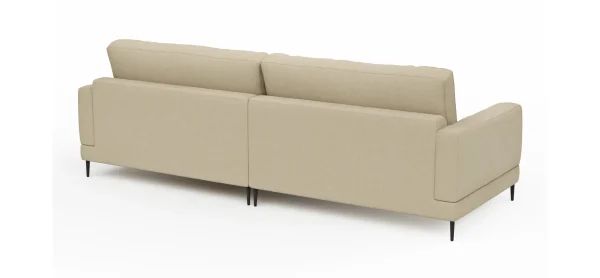 Sofa Janne - 3-Sitzer, Stoff, Sand – Bild 8