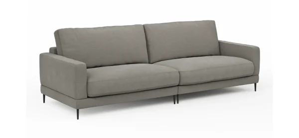 Sofa Janne - 3-Sitzer, Stoff, Grau – Bild 6