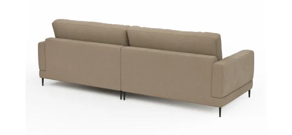 Sofa Janne - 3-Sitzer, Stoff, Nougat – Bild 5