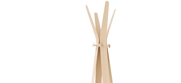 Garderobenständer Signe - Lack, Beige – Bild 2