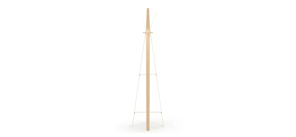 Garderobenständer Signe - Lack, Beige – Bild 6